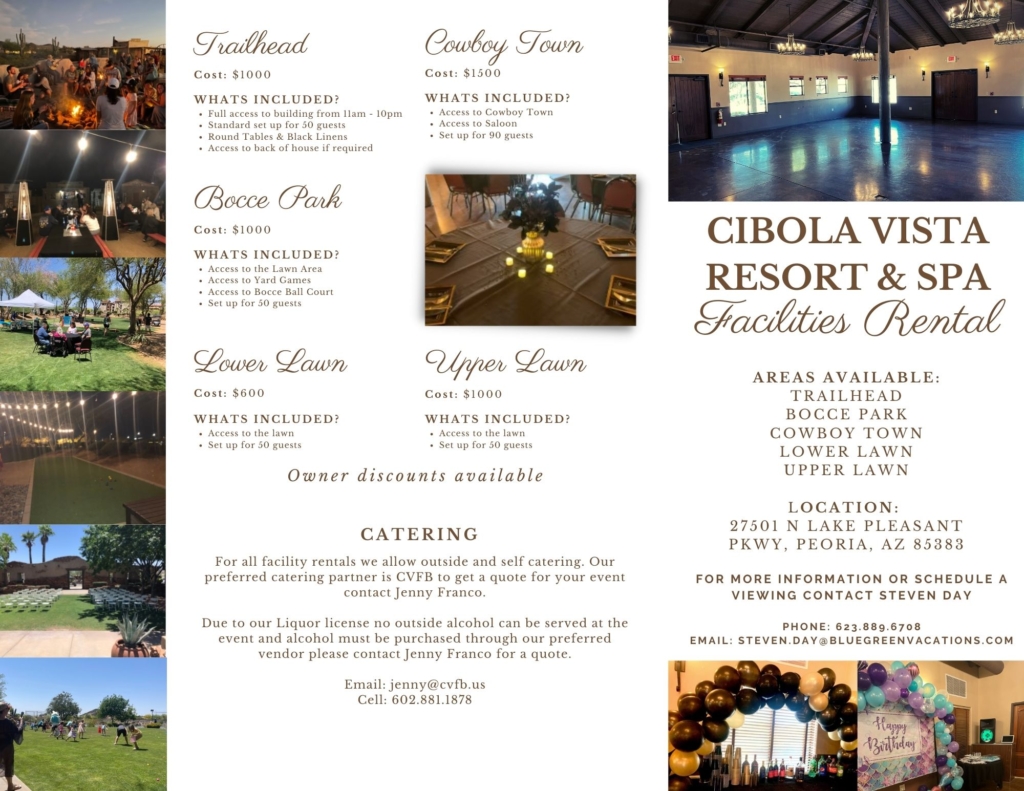 Cibola Vista Resort & Spa Cowboy Cookout